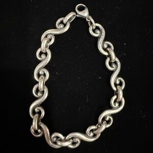 James Avery swirl link bracelet